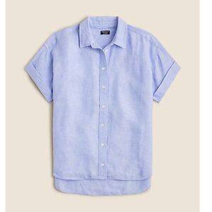Light Blue Short Sleeve Men's Shirt
